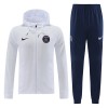 Chaqueta De Entrenamiento Con Capucha Paris Saint-Germain 2022-23 Blanca - Hombre